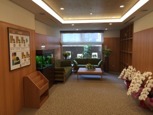 玄関脇ロビー